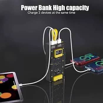 Bolt Power Bank B102 High-Capacity Portable Charger Designed To Keep Your Devices Powered Up On The Go 10'000mAh Battery