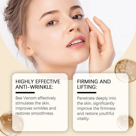 Bee Venom Botox Face Cream – Whitening, Anti-Aging & Deep Moisturizing Skincare for Bright, Smooth & Hydrated Skin (35Gram)