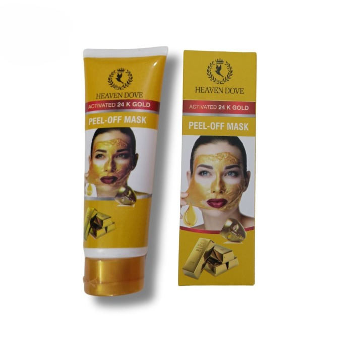 Heaven Original Dove 24K Gold Peel Off Mask – Luxurious Anti-Aging & Deep Cleansing Skincare - 100 ml