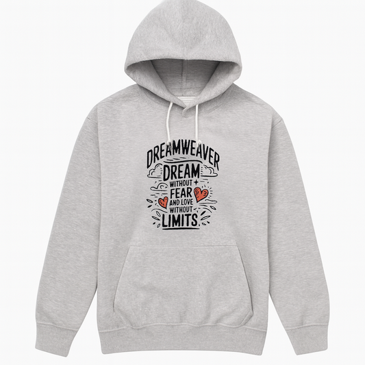 Unisex Grey Printed Hoodie – Premium Summer Collection for Boys & Girls | Stylish, Comfortable & Trendy Casual Wear