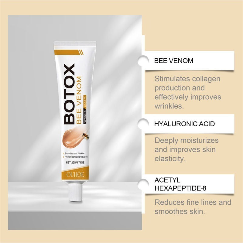Bee Venom Botox Face Cream – Whitening, Anti-Aging & Deep Moisturizing Skincare for Bright, Smooth & Hydrated Skin (35Gram)