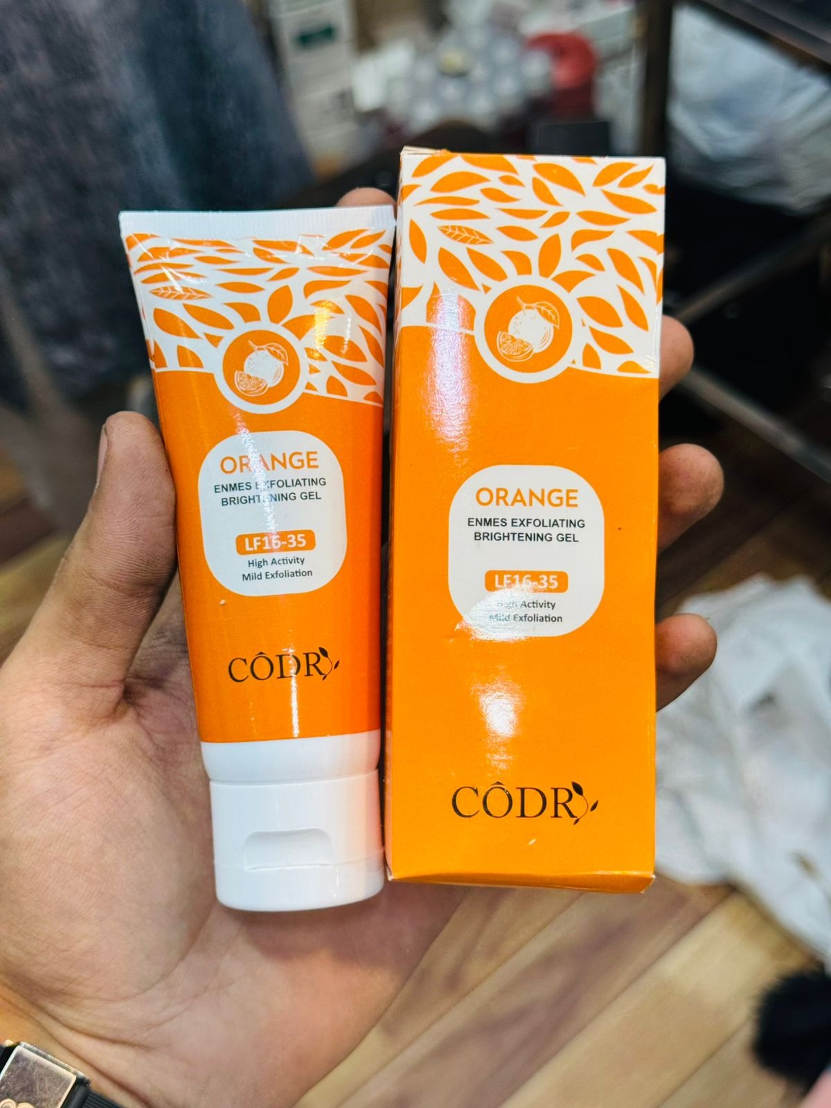 Orange Enzyme Exfoliating Gel – 100g | Brightening, Nourishing & Citrus Skincare for Radiant, Glowing, Healthy Skin