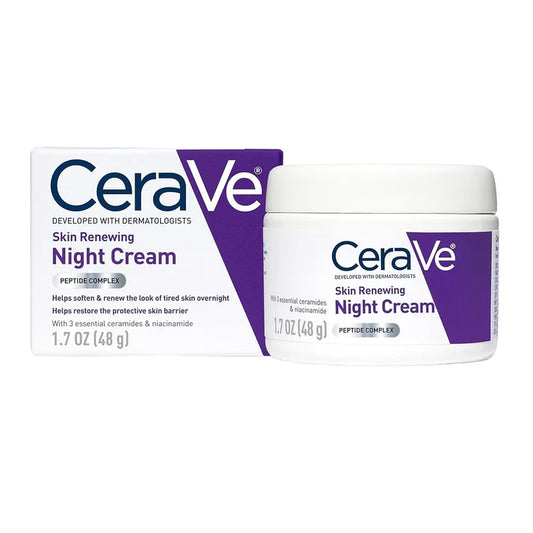 CeraVe 4 in 1 Skincare Kit Night Cream, Sunblock, Cleanser &amp; Serum for Radiant Skin