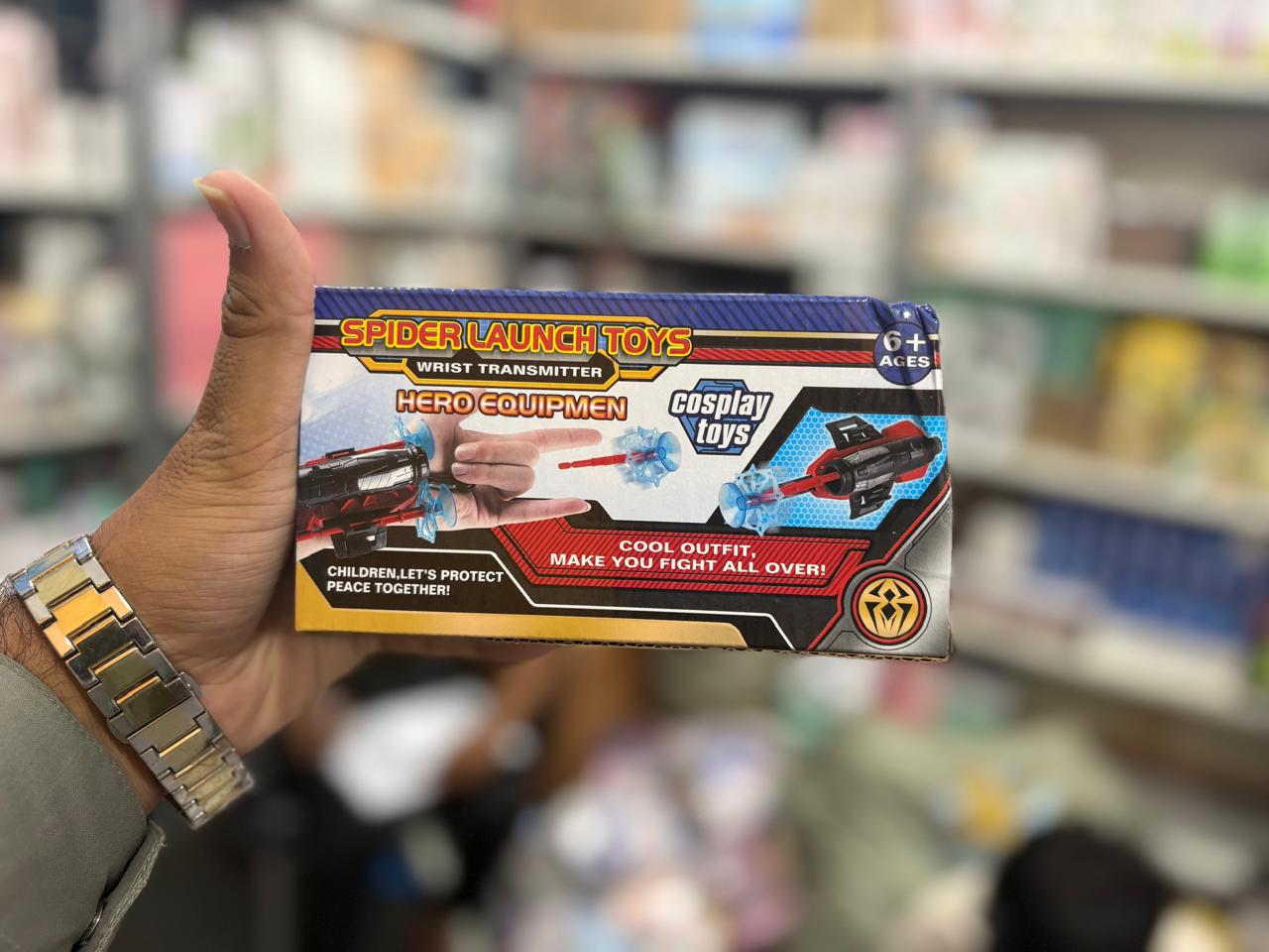 Spider Man Shooter Gloves Toy For Kids – Fun Role Play Web Launcher With Bullets And Launcher Set For Boys And Girls