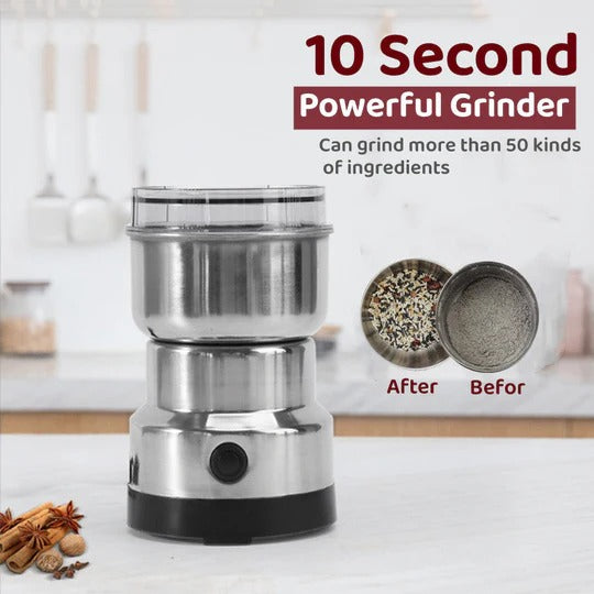 RAF 4 Blades Masala Coffee Grinder | 300W Multifunctional Electric Grinder | Stainless Steel Blades For Coffee, Spices, Nuts & Seeds