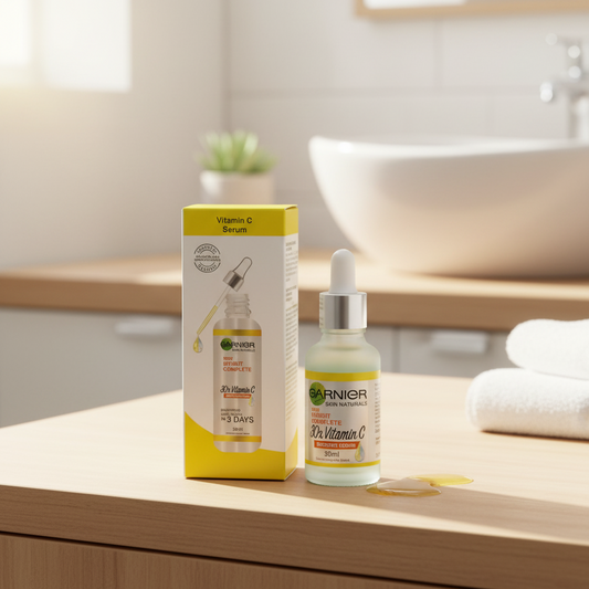 Garnier Skin Naturals Vitamin C Booster Serum 30ml – Bright Complete 30x Vitamin C Formula For Glowing, Spot-Free, And Radiant Skin